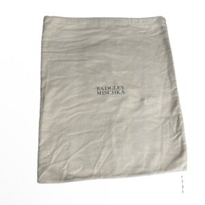 Badgley Mischka Ivory Dust Bag